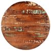 vidaXL Piano per Tavolo &Oslash; 90x2,5 cm Rotondo Legno Massello di Recupero