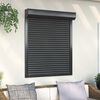 vidaXL Persiana a rullo Antracite 100 x 130 cm Alluminio e poliuretano