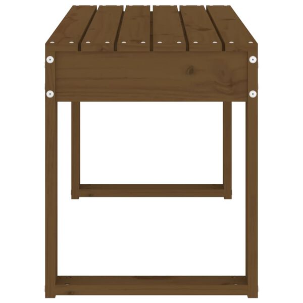 vidaXL Panca da Giardino Ambra 80x38x45 cm Legno Massello di Pino