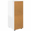 vidaXL Armadio Bianco Lucido 40 x 48 x 105 cm Legno multistrato