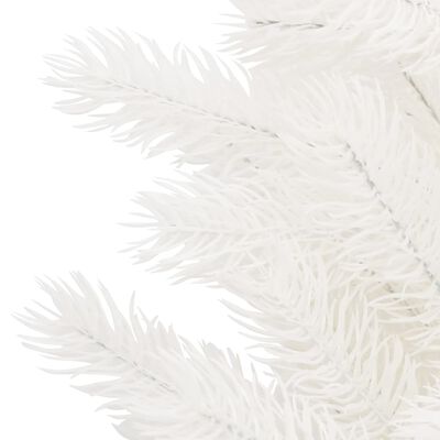 vidaXL Albero Natale Artificiale Preilluminato Bianco 65 cm