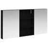 vidaXL Set di Armadi da Bagno 3 pz 120 x 10,5 x 60,5 cm