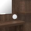 vidaXL Tavoli da Trucco per Camera da Letto Rovere Marrone