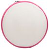 vidaXL Tappetino Ginnastica Gonfiabile con Pompa 100x100x10cm PVC Rosa