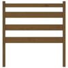 vidaXL Testiera per Letto ambra 81x4x100 cm in Legno Massello di Pino
