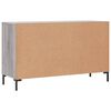 vidaXL Credenza Grigio Sonoma 100x36x60 cm in Legno Multistrato