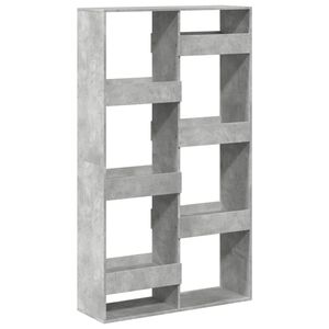vidaXL Divisorio Grigio Cemento 100x33x175 cm in Truciolato