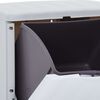 vidaXL Contenitore Raccolta Differenziata Bianco 20L 40x30x40 cm