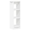 vidaXL Mobile laterale Bianco 40 x 40 x 100 cm Legno ingegnerizzato