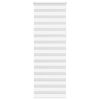vidaXL Tenda a Rullo Zebra Larghezza Tessuto 65,9 cm Poliestere