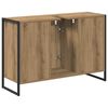 vidaXL Mobile da Bagno con porta Rovere Artigianale 90 x 30 x 60 cm
