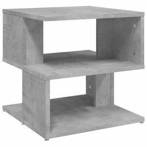 vidaXL Tavolino Grigio Cemento 40x40x40 cm in Legno Multistrato