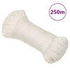 vidaXL Corda da Lavoro Bianca 3 mm 250 m in Polipropilene