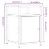 vidaXL Comodino Rovere Marrone 40x42x60 cm in Legno Multistrato