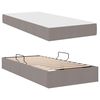 vidaXL Letto con contenitore e materasso Talpa 90 x 200 cm Poliestere