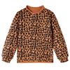 vidaXL Felpa da Bambina Cognac Chiaro 104