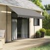vidaXL Tenda da Sole Retrattile Antracite 300x150 cm Tessuto e Acciaio