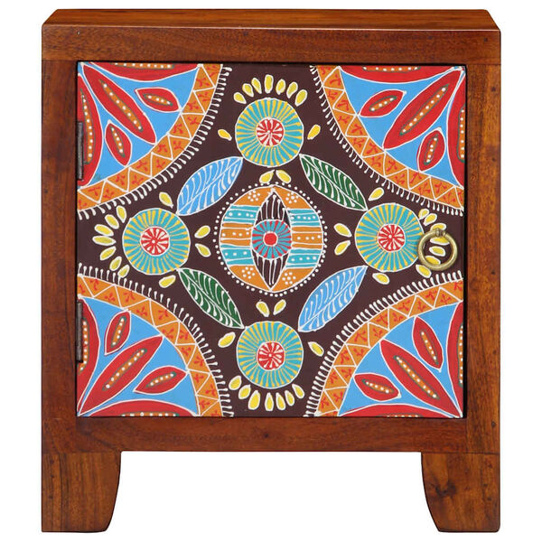 vidaXL Comodini 2 pz 40x30x45 cm in Legno Massello di Acacia