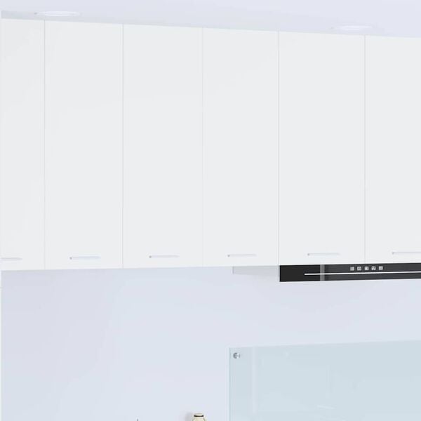 vidaXL Armadio pensile Bianco 60 x 31 x 80 cm Legno multistrato