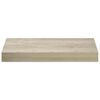 vidaXL Scaffali a Parete 4 pz Rovere 40x23x3,8 cm in MDF