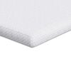 vidaXL Topper per materasso Bianco 140 x 190 cm Tessuto Jacquard