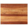 vidaXL Piano Tavolo in Legno Massello di Acacia 25-27 mm 70x90 cm