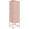 vidaXL Credenza Rosa 36x39x123 cm in Acciaio