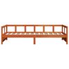 vidaXL Dormeuse senza Materasso Marrone Cera 90x200 cm Legno di Pino