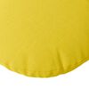 vidaXL Cuscini per Seduta 2 pcs Giallo Chiaro Ø50 x 19 cm Tessuto