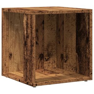 vidaXL Tavolino Legno Antico 33x33x34 cm in Legno Multistrato