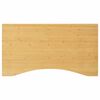 vidaXL Piano Scrivania 100x60x1,5 cm in Bambù
