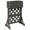vidaXL Trellis da Giardino Verticale Grigio 48 x 30 x 70,5 cm
