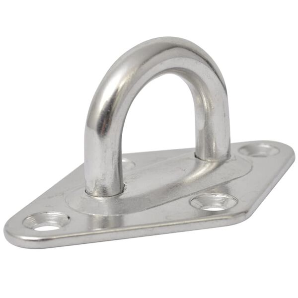 Kit 6 pz per Fissaggio Vela Parasole in Acciaio Inossidabile