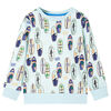 Felpa da Bambino Blu Tenue M&eacute;lange 140