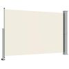 vidaXL Tenda da Sole Laterale Retrattile 160 x 300 cm Crema