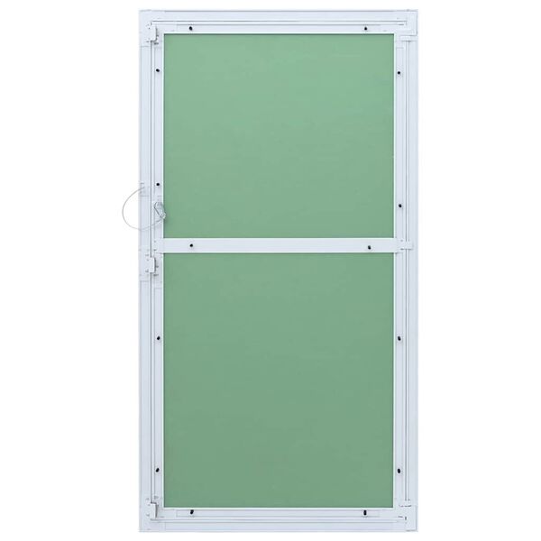 vidaXL Pannello di Accesso Verde e Argento 55 x 105 cm