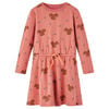 vidaXL Abito da Bambina Rosa Antico 128
