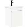 vidaXL Mobile bagno con rubinetto Bianco 42 x 40 x 74,5 cm