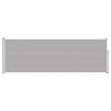 vidaXL Tenda Laterale Retrattile per Patio 100x300 cm Grigio