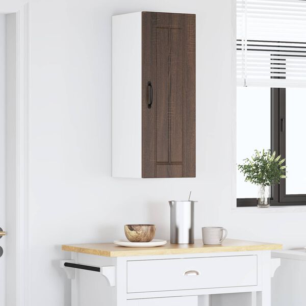 vidaXL Mobile da cucina Rovere Marrone 30 x 31 x 80 cm