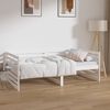 vidaXL Dormeuse senza Materasso Bianca 90x190 cm Legno Massello Pino