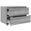 vidaXL Armadio Grigio Sonoma 80 x 48 x 57 cm Legno multistrato
