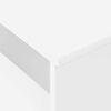 vidaXL Tavolo consolle Bianco 91,5 x 35 x 38,5 cm Legno multistrato