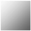 vidaXL Specchio da Parete 50x50 cm Quadrato in Vetro