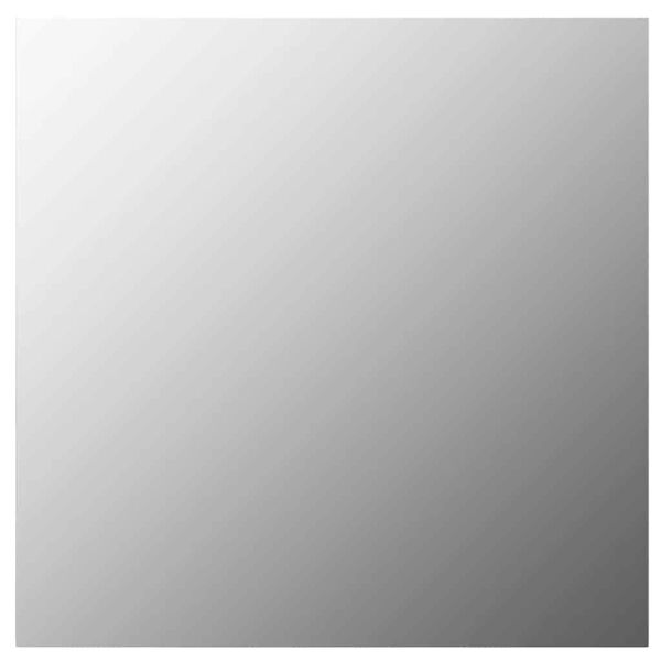 vidaXL Specchio da Parete 50x50 cm Quadrato in Vetro