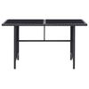 vidaXL Set Divani da Giardino 6 pz con Cuscini in Polyrattan Nero