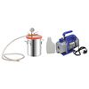 vidaXL Camera a Vuoto con Pompa a Stadio Singolo 5,5L