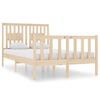 vidaXL Giroletto in Legno Massello 120x190 cm Small Double