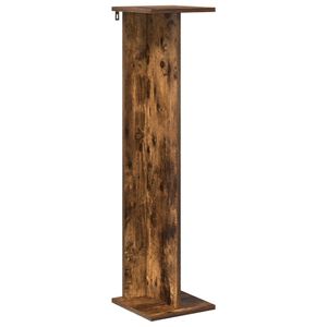 vidaXL Supporto per piante Rovere Fumo 25 x 25,5 x 100,5 cm