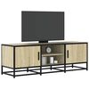 vidaXL Mobile TV Rovere Sonoma 120x35x41cm Legno Multistrato e Metallo
